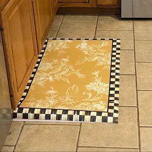 Mackenzie childs kitchen mat 2x3